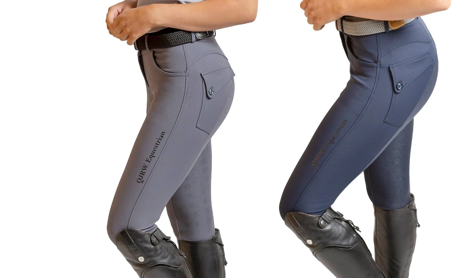 SALE: Navy Lauren Breech By QJ Riding Wear 10 SALE: Navy Lauren Breech By QJ Riding Wear - Image 8