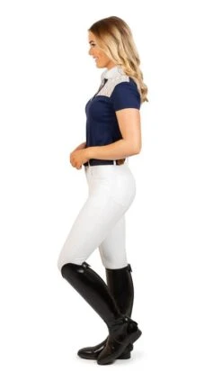 Hannah High Waisted Competition White Breech By QJ Riding Wear 11 Hannah High Waisted Competition White Breech By QJ Riding Wear -Equestrian equipment 62361432 10156304005322344 258367906629287936 n 3a440da1 fe62 4b07 b3cc 301bb0c95fe4