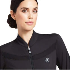 Sweatshirt Ariat Ascent Full Zip Black Ladies -Equestrian equipment Ariat Ascent Full Zip Sweatshirt Black Ladies 3 4757a520 eb72 455f 929f 9fc9f4f376f0