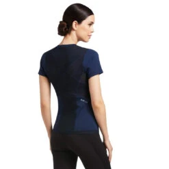 Baselayer Ariat Ascent Short Sleeve Navy Ladies -Equestrian equipment Ariat Ascent Short Sleeve Baselayer Navy Ladies 5 d73fe081 ad03 4c8c 90da 757500b8466b