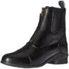 Boots Riding Ariat Heritage Zip Iv Paddock Black Ladies -Equestrian equipment Ariat Boots Heritage Zip Iv Paddock Black Ladies