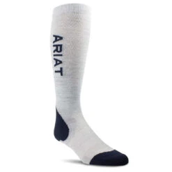 Socks Ariat Ariattek Performance Uni Heather Grey & Navy