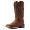 Western Boots Ariat Hybrid Rancher Venttek 360 Distressed Tan Ladies -Equestrian equipment Ariat Western Boots Hybrid Rancher Venttek 360 Distressed Tan Ladies 56fe0891 ac19 4bea 8162 c5cf4d6f9b10