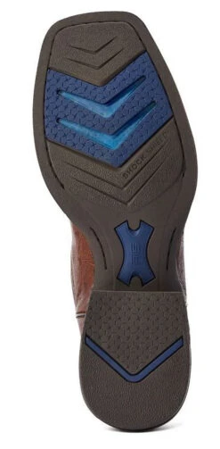 Western Boots Ariat Reckoning Dark Tabac Smooth Quill Ostrich & Nut Brown Mens -Equestrian equipment Ariat Western Boots Reckoning Dark Tabac Smooth Quill Ostrich Nut Brown Mens 7