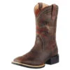Western Boots Ariat Sport Wide Square Toe Distressed Brown Mens 2 Western Boots Ariat Sport Wide Square Toe Distressed Brown Mens -Equestrian equipment Ariat Western Boots Sport Wide Square Toe Distressed Brown Mens