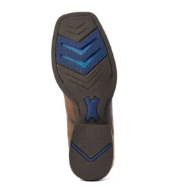 Ariat Men's Wilder Antique Grey & Brown Bomber Western Boots -Equestrian equipment Ariat Western Boots Wilder Antique Grey Brown Bomber Mens 7