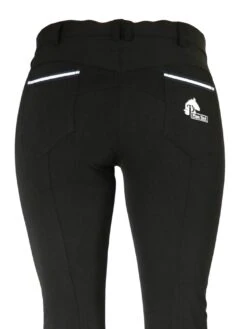 CoolMax Black Breeches In Sizes 6 To 28 - No Silicone