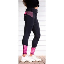Miami Twist Performance Riding Tights For Equestrian Use -Equestrian equipment Bare Equestrian Performance Riding Tights Miami Twist 3