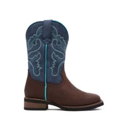 Western Boots Baxter Childrens Dark Brown Youth -Equestrian equipment Baxter Western Boots Childrens Dark Brown Youth 4