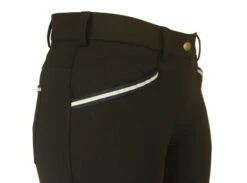 Bamboo Breeches In Black. Sizes 6 To 28 -Equestrian equipment Black Bamboo Breeches with silicone seat 7 020614a0 259b 49b3 8f56 f0118fac2638