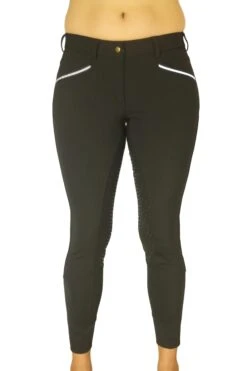 Bamboo Breeches In Black. Sizes 6 To 28 -Equestrian equipment Black Bamboo Breeches with silicone seat 8 ab2de524 497d 4cd8 8536 7340f148a01b