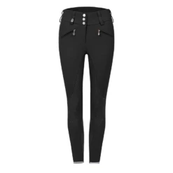 Cavallo Ladies CAJA G High Waist Full Seat Breeches 12 Cavallo Ladies CAJA G High Waist Full Seat Breeches -Equestrian equipment CajaGHiWaistBlack