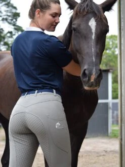 CoolMax Grey Breeches With Phone Pockets -Equestrian equipment Coolmaxforfb8 d4cede38 ccfe 487b 8919 d1d081ec4b7d