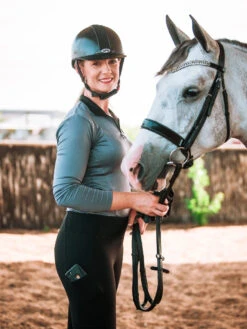 Black Ladies Lexington Tights - Earlwood -Equestrian equipment Earlwood Lexington Tights Black Ladies 8