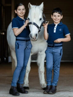 Jodhpurs Earlwood Tracky Navy Childs -Equestrian equipment Earlwood Tracky Jodhpurs Navy Childs 16