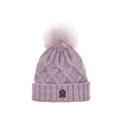 Cavallo EDITA Knitted Beanie -Equestrian equipment Edita lilac beanie 7bce6cdf 5258 481a b947 fbf58192cdc5