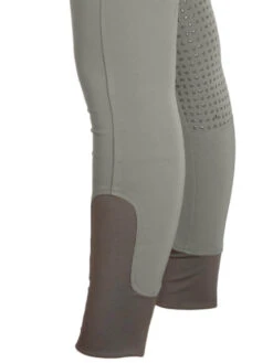 CoolMax Grey Breeches With Phone Pockets -Equestrian equipment Greybreecheswitheurosockleg 4203ea88 82ee 4035 b4a1 a4a3c241a841