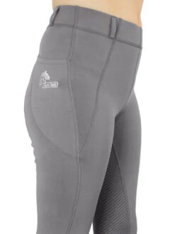 Grey Riding Tights - Sizes 6 To 28 -Equestrian equipment Greyschoolingtights