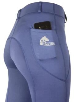 Dutch Blue Riding Tights - Silicone-Free Seat Included