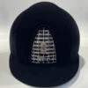 Helmet Kep Cromo Velvet Black Black Grid -Equestrian equipment Kep Cromo Velvet Black Helmet Black Grid