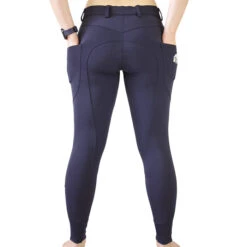 CoolMax Navy Breeches With NO Silicone -Equestrian equipment NavyCoolMaxbreecheswithphonepocketsandnosiliconed a311c70a 5a67 4949 ac32 d3e341faa126