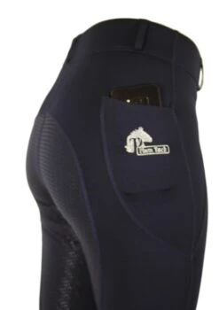 Navy Riding Tights, Sizes 6 To 28 -Equestrian equipment Navyridingtightswithphonepocket8 f8700e0a 3069 4fda 9866 bd56c6ba854d