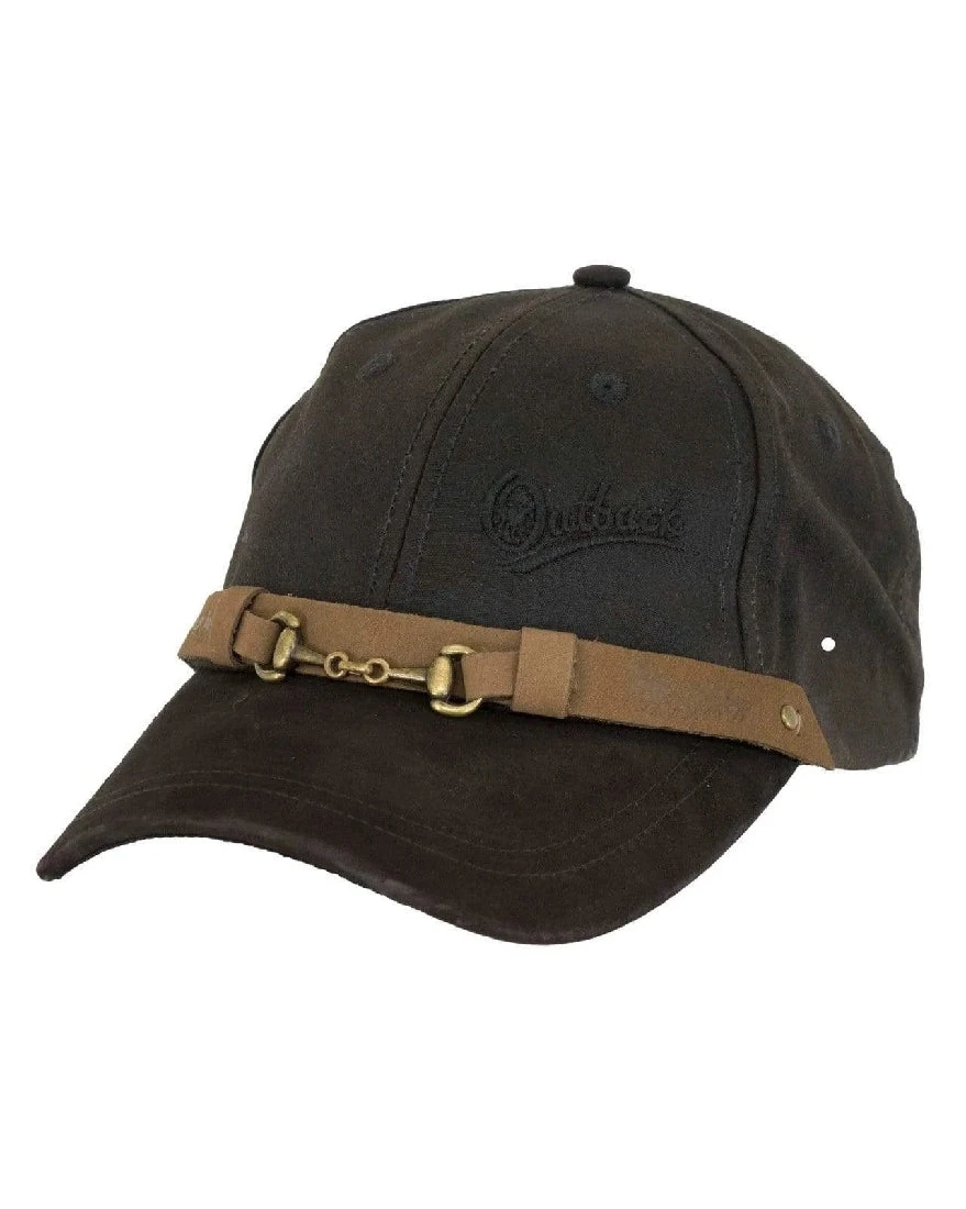 Cap Outback Equestrian Brown 3 Cap Outback Equestrian Brown