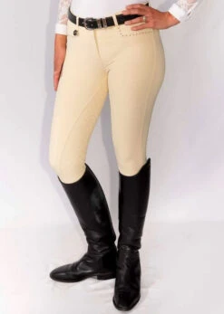 Breeches Peter Williams Cambridge Cream Ladies -Equestrian equipment Peter Williams Cambridge Breeches Cream Ladies 3