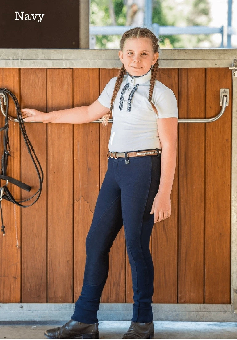 Jodhpurs Peter Williams Sticker Navy Childs 3 Jodhpurs Peter Williams Sticker Navy Childs