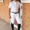 Breeches Peter Williams Windsor Cross Country White Mens M4 2 Breeches Peter Williams Windsor Cross Country White Mens M4 -Equestrian equipment Peter Williams Windsor Cross Country Breeches White Mens M4
