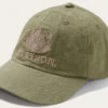 Cap Stetson Linen Olive 2 Cap Stetson Linen Olive -Equestrian equipment Stetson Cap Linen Olive