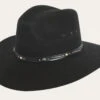Hat Stetson Bluegrass Black 1 Hat Stetson Bluegrass Black -Equestrian equipment Stetson Hat Bluegrass Black