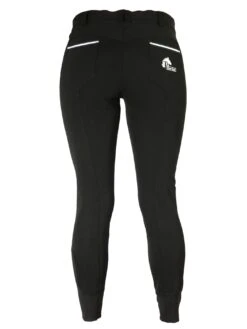 CoolMax Black Breeches In Sizes 6 To 28 - No Silicone -Equestrian equipment Summer Breeches no silicone Black Plum Tack