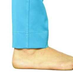 Micro Woven Cotton Blend Jodhpurs In Turquoise - Final Runout, Last Sizes -Equestrian equipment Turquoise Cotton Micro Woven Jods 9 980ef3d9 82a9 4043 9a6b eaf057c028fa