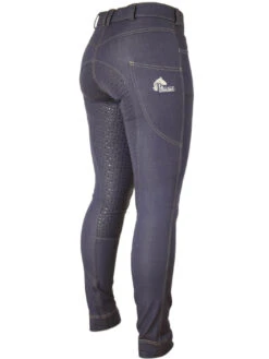 Denim Jodhpurs With Silicone Seat And Phone Pocket -Equestrian equipment Untitled 12 3 0d4bfce9 170a 4631 bf72 229b280221ec
