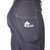 Denim Jodhpurs With Silicone Seat And Phone Pocket -Equestrian equipment Untitled 13 3 46e51935 8d2e 43cb 9484 371d92620a13