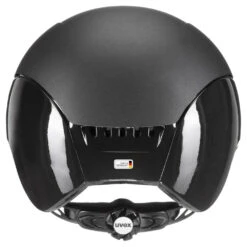 Helmet Uvex Elexxion Pro Matt/shiny Black 55cm-56cm -Equestrian equipment Uvex Helmet Elexxion Pro Mattshiny Black 55cm 56cm 4