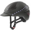 Helmet Uvex Exxential Ii Led Anthracite 57cm-59cm 1 Helmet Uvex Exxential Ii Led Anthracite 57cm-59cm -Equestrian equipment Uvex Helmet Exxential Ii Led Anthracite 57cm 59cm