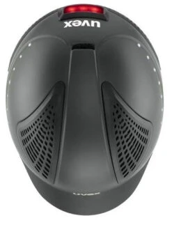 Helmet Uvex Exxential Ii Led Anthracite 57cm-59cm -Equestrian equipment Uvex Helmet Exxential Ii Led Anthracite 57cm 59cm 3