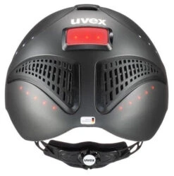 Helmet Uvex Exxential Ii Led Anthracite 57cm-59cm -Equestrian equipment Uvex Helmet Exxential Ii Led Anthracite 57cm 59cm 4