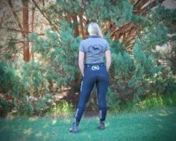 Black Active Tights 33 Black Active Tights -Equestrian equipment active tights black 736926