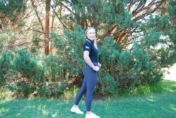 Grey Active Tights -Equestrian equipment active tights grey 817649