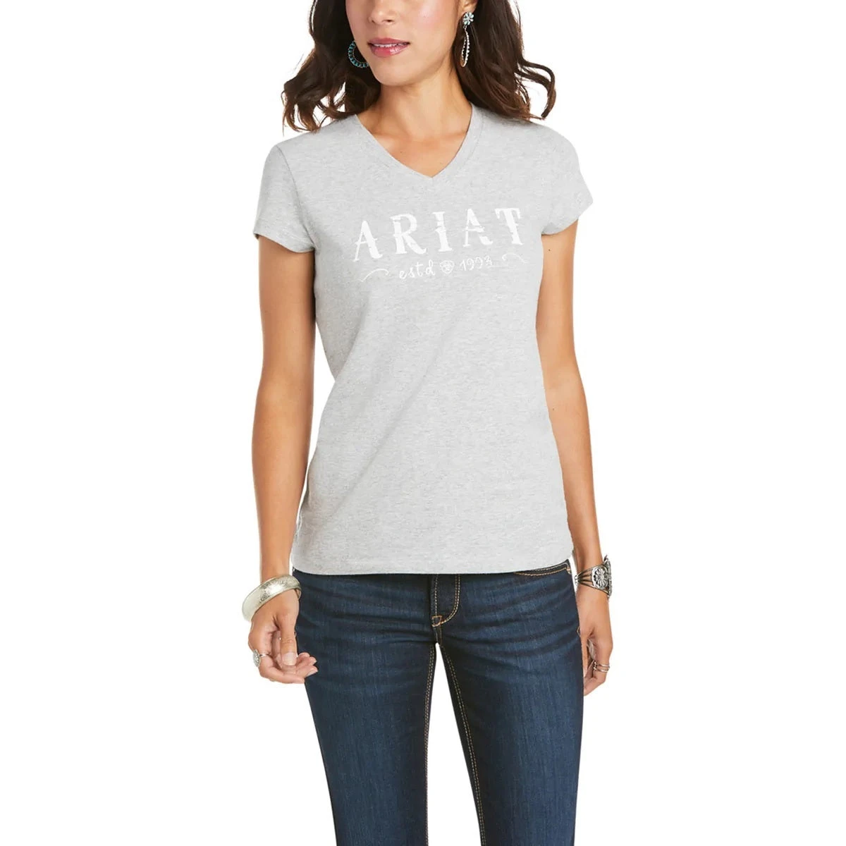 Ariat Real Logo T-Shirt 4 Ariat Real Logo T-Shirt - Image 2