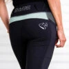 BARE Equestrian Performance Tights In Pistachio -Equestrian equipment bare equestrian performance tights pistachio trailrace equestrian outfitters