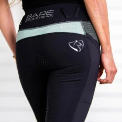 BARE Equestrian Performance Tights In Pistachio