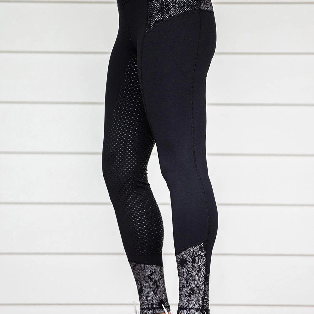Black Python BARE Youth Performance Tights 3 Black Python BARE Youth Performance Tights