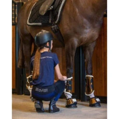 Youth Performance Tights By BARE -Equestrian equipment bare youth performance tights trailrace equestrian outfitters 6