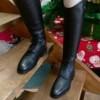 Black Ego7 Eco Long Boots Available In Sizes 40-45 -Equestrian equipment black ego7 eco long boots available in sizes 40 45 trailrace equestrian outfitters