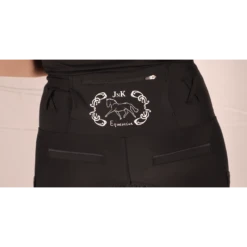 Black Ultimate Riding Tights -Equestrian equipment blackgrey 921973