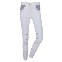 Harcour Madrid Grip Fix Breech -Equestrian equipment breeches MADRID white front 189dc7fa e147 4a59 9741 3a7daa1bb590